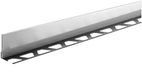 Schlüter Showerprofil S Gefällekeil Edelstahl gebürstet Höhe 5 mm