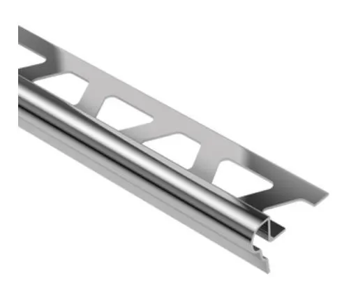 Schlüter Trep FL E Treppenprofil 1 m Edelstahl V2A