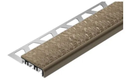 Schlüter Trep V 42 Treppenprofil hellbeige Länge 1 m