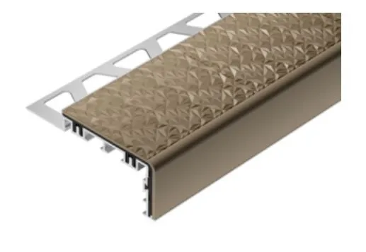 Schlüter Trep V 60 Treppenprofil hellbeige Länge 2 m