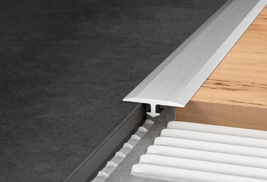 Schlüter Vinpro T Übergangsprofil 2,5 m Alu antik bronze gebürstet eloxiert 25 mm