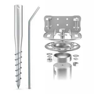 6er-Set Schraubfundament MAXERIO® TILT