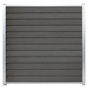 WPC Steckzaun Schwedenprofil ca. 180×180 cm | V-Line