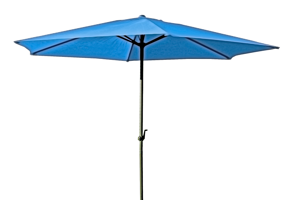 Sonnenschirm Blau Ø 300 cm