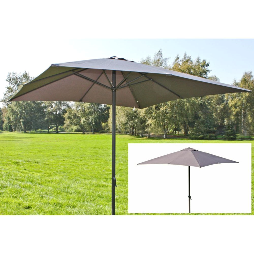 Sonnenschirm Grau 250x250 cm