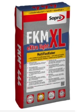 Sopro FKM XL 444 MultiFlexKleber extra Light 15 kg