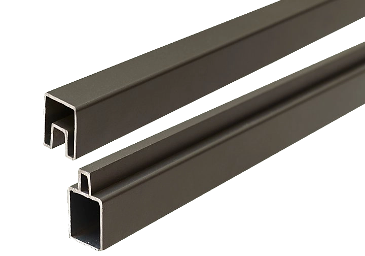 Alu-Start-/Endleiste Standard für Steckzaun | E-Line