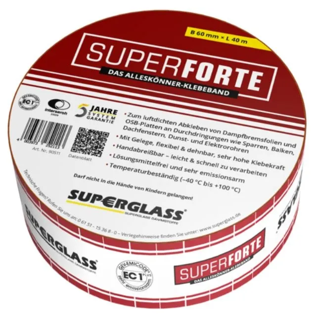 Superglass Superforte Überlappungs-Klebeband