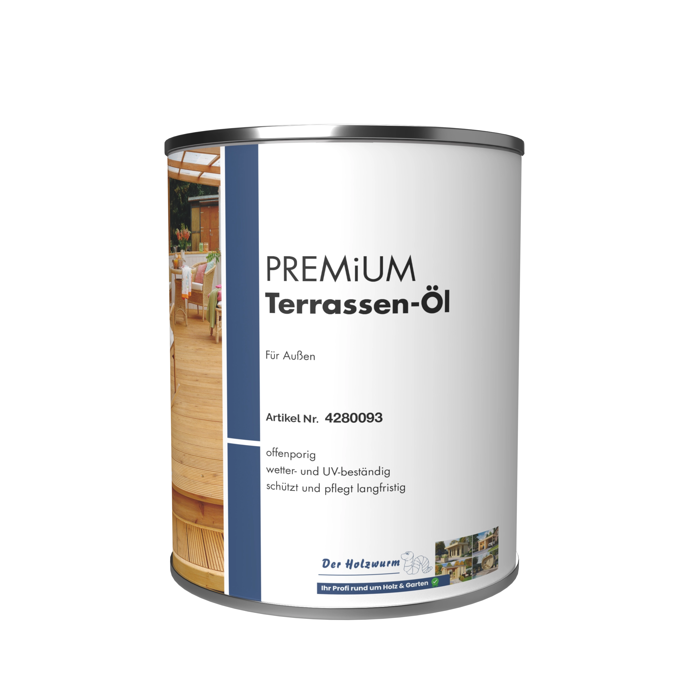Terrassenöl Bangkirai HELL 2,5 Liter