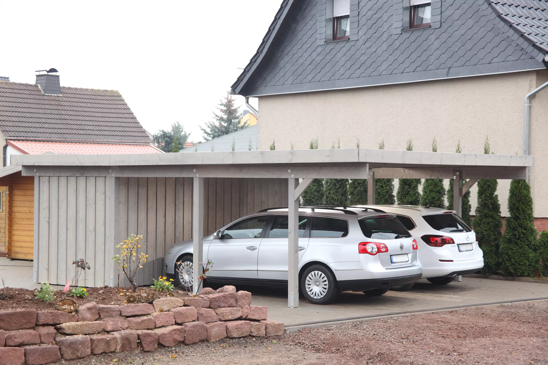 Doppelcarport Usedom 2 KVH