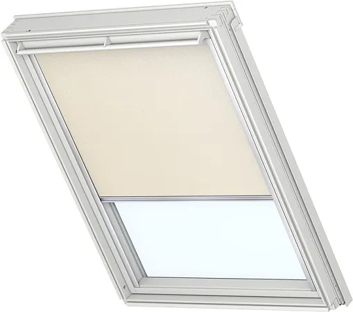 Velux DML 1085 Elektro Verdunklungs-Rollo für Uni Standard beige