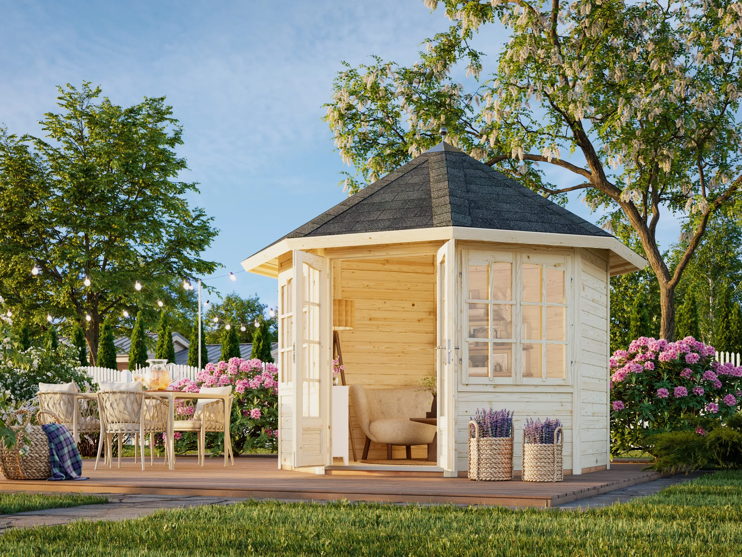 Gartenpavillon Veronica 2 ISO / 6,7m²