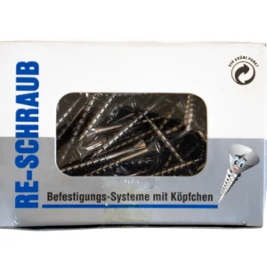 100 Stück Gartenholzschrauben Edelstahl V2A 4,5×50 mm Torx + Bit Restposten 100 Stück Gartenholzschrauben Edelstahl V2A 4,5×50 mm Torx + Bit Restposten