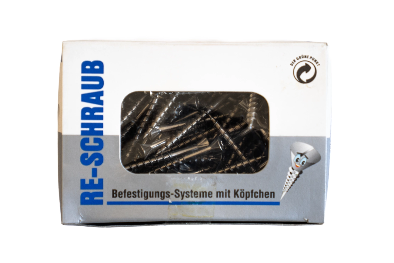 100 Stück Gartenholzschrauben Edelstahl V2A 4,5x50 mm Torx + Bit Restposten