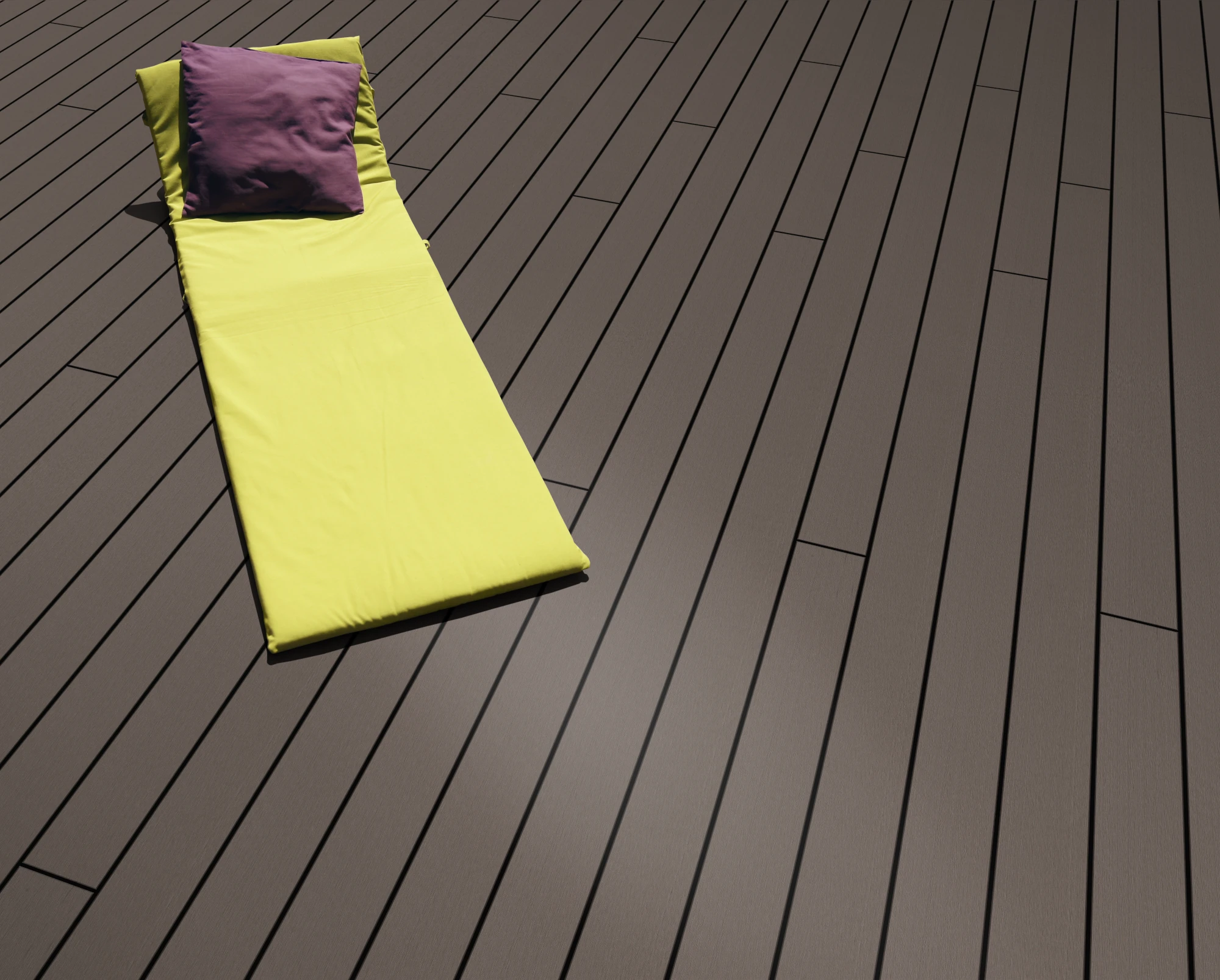 WPC Terrassendielen Expert Massiv Mahagoni 20x140 mm