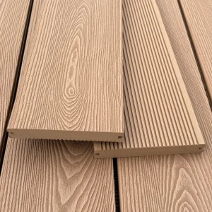 WPC Terrassendielen XTRA Massiv Eiche Sand 19×140 mm