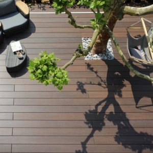 33 m² WPC Terrassendielen DreamDeck Platinum Braun 20×195 mm 33 m² WPC Terrassendielen DreamDeck Platinum Braun 20×195 mm