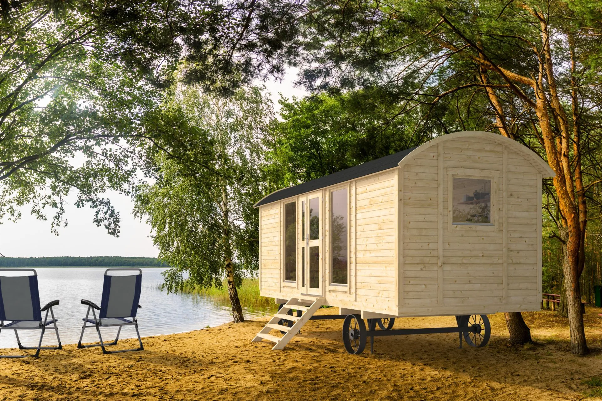 Zirkuswagen Barby ISO / Pipowagen / Bauwagen / Campinghaus