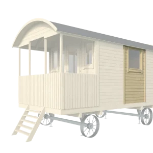 Zirkuswagen Wand-Element mit Fenster