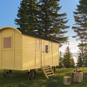 Zirkuswagen Patricia ISO / Pipowagen / Bauwagen / Campinghaus