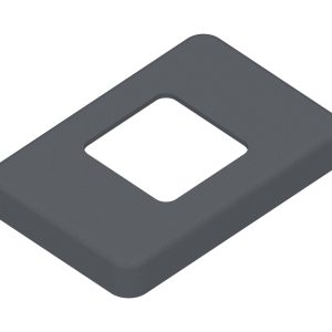 Pfostenträger-Abdeckung für Aluminium-Pfosten Basic