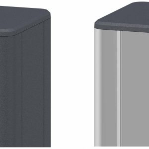Aluminium-Pfosten BASIC für WPC Sichtschutzzäune Aluminium-Pfosten BASIC für WPC Sichtschutzzäune