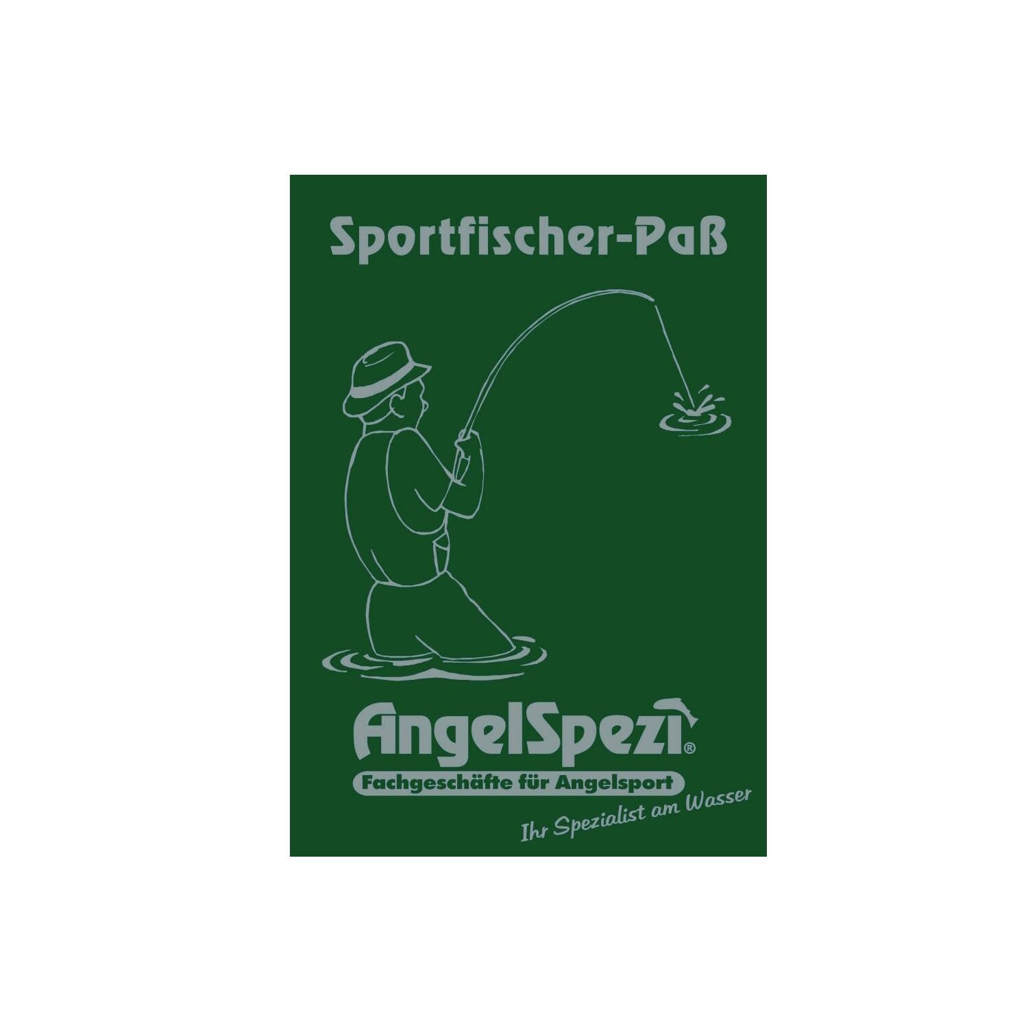 AngelSpezi Ausweishülle Angelpapiere-Mappe grün