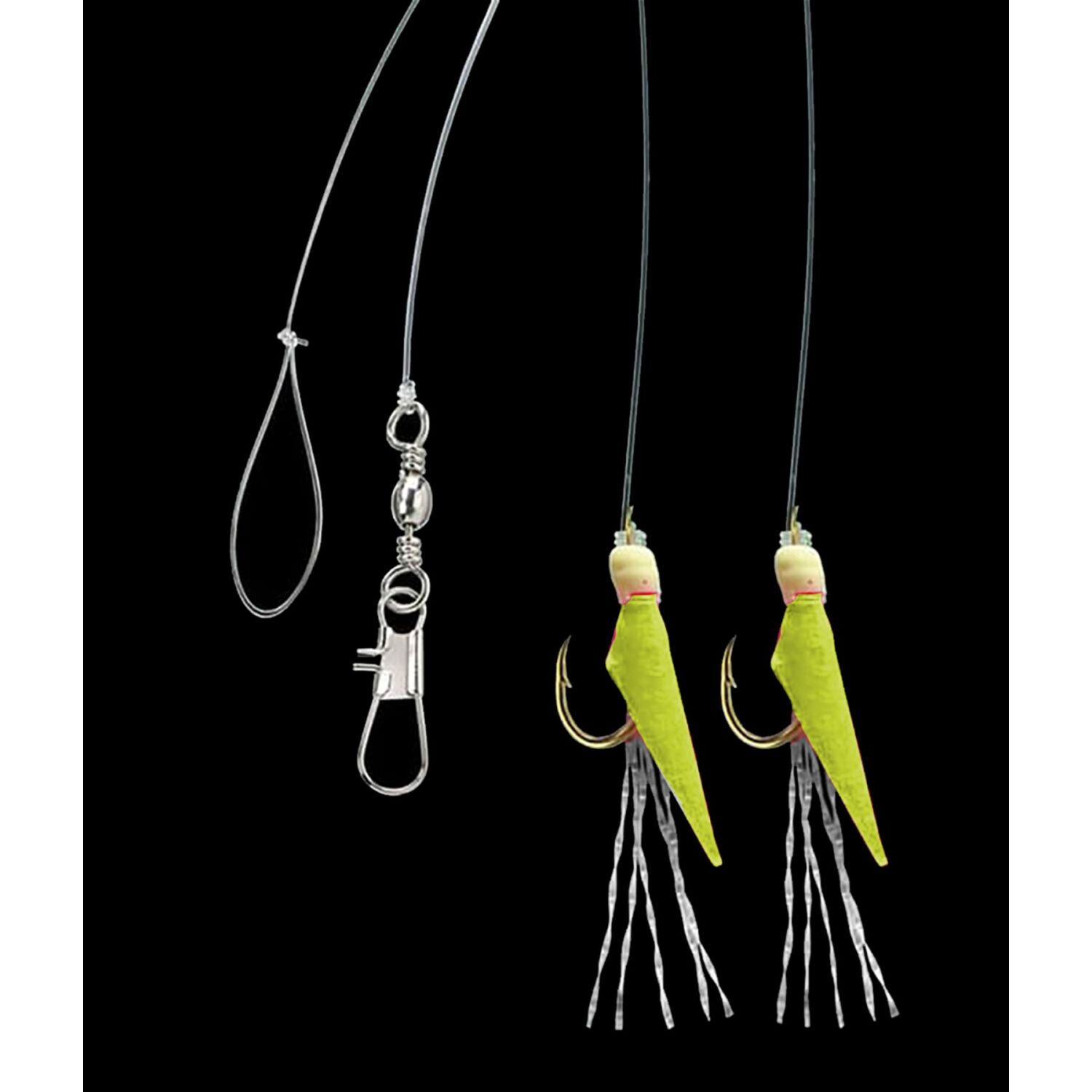 Aquantic Heringsvorfach klein Chartreuse 150 cm Gr. 12