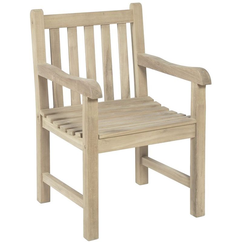 Armsessel Solo aus Teak B-grade, unbehandelt