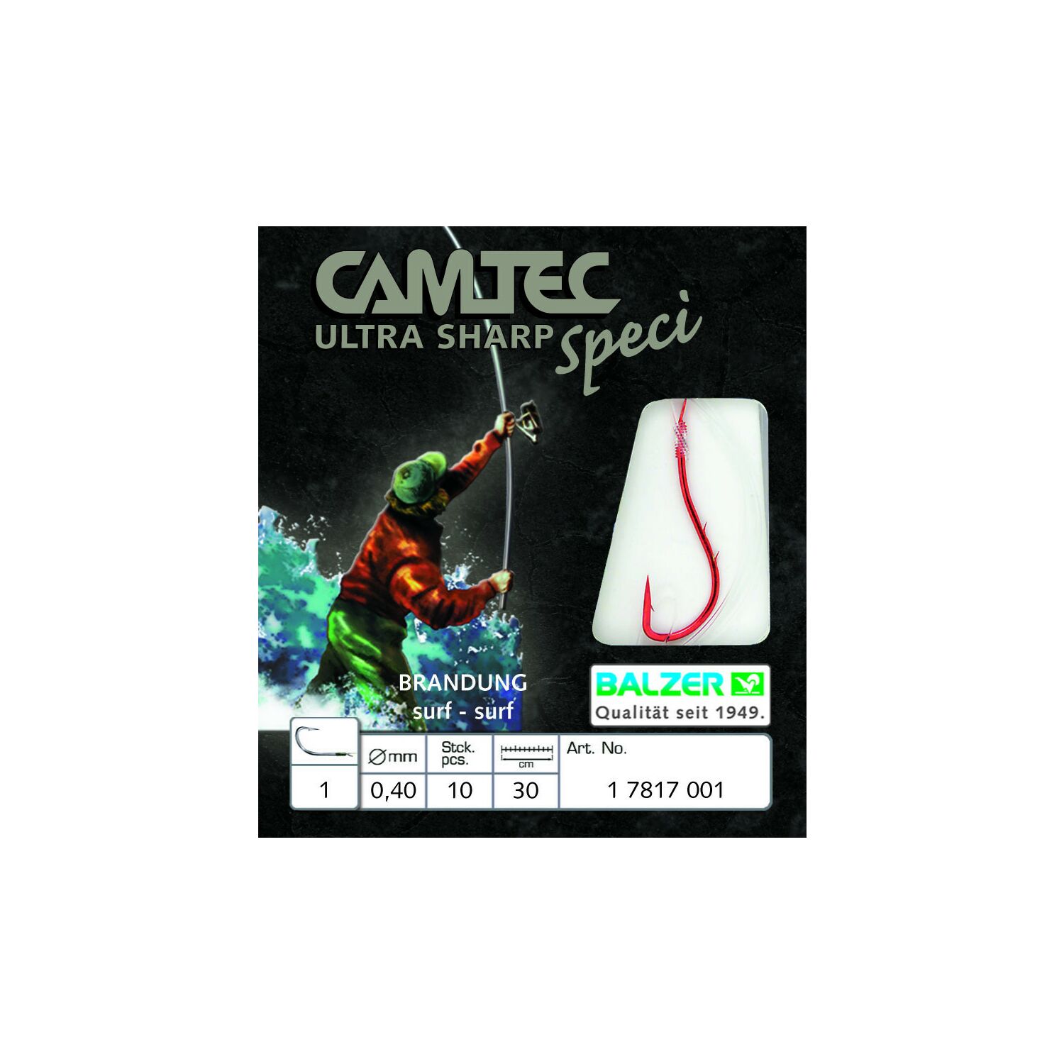 Balzer Camtec Speci Surf 30 cm Rot