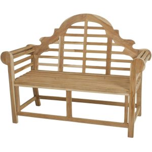 Bank Picadilli, 2-Sitzer, Teak C-grade, unbehandelt