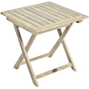 Beistelltisch Solo, Teak B-grade, unbehandelt
