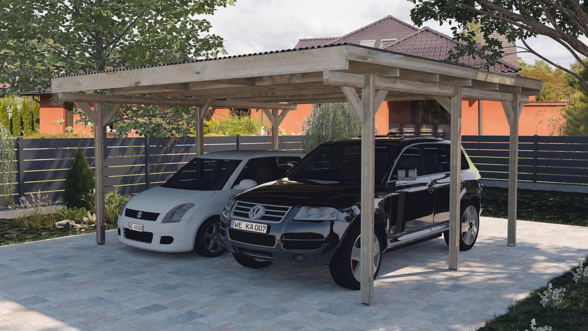 Doppelcarport Kamet 616