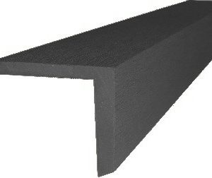 WPC Abschlusswinkel Ebony Dunkelgrau