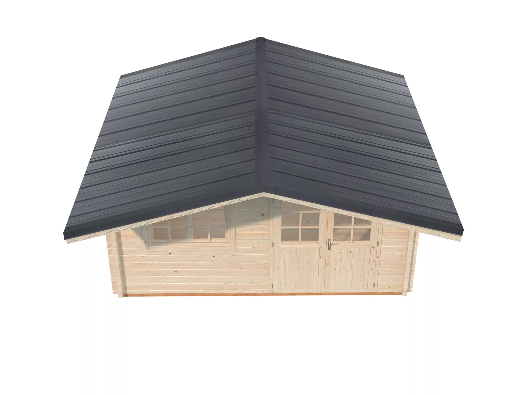 Trapezblech Dachpaket für Gartenhaus, Carport, uvm.