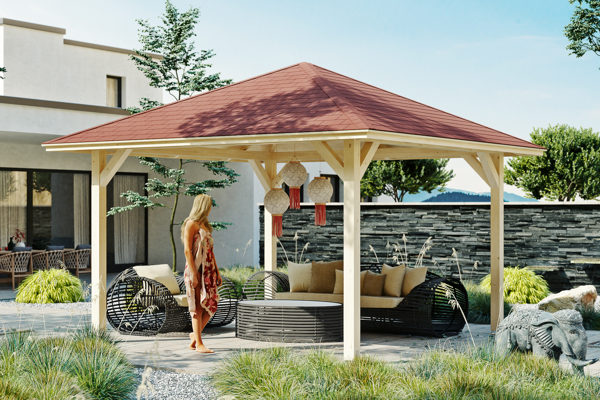Gartenpavillon Cannes 2