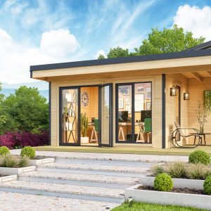 Home-Office Gartenhaus Domeo 7