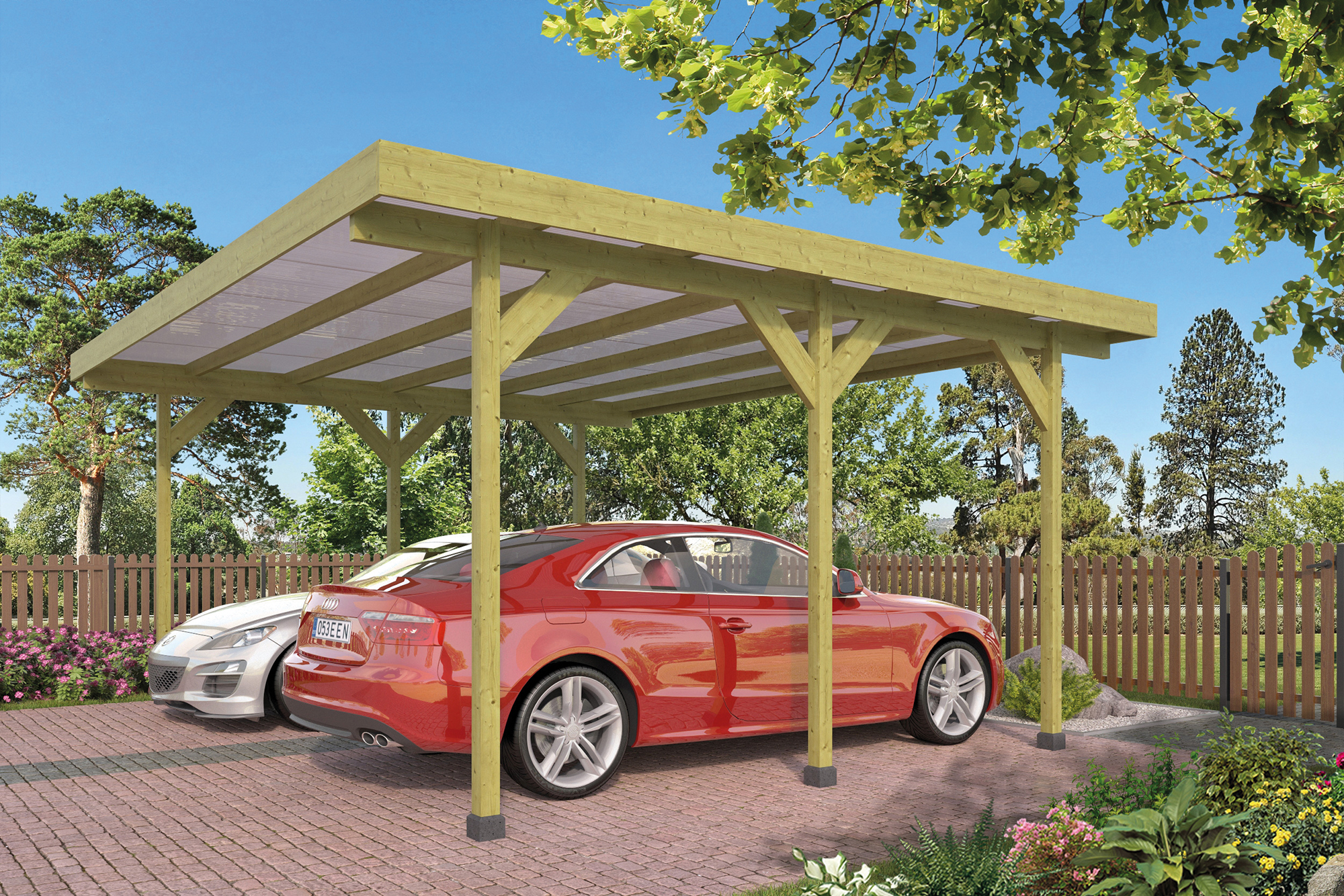 Doppelcarport Dubbel