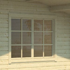 40 mm Doppelfenster ISO für Gartenhaus Offenburg 40 mm Doppelfenster ISO für Gartenhaus Offenburg