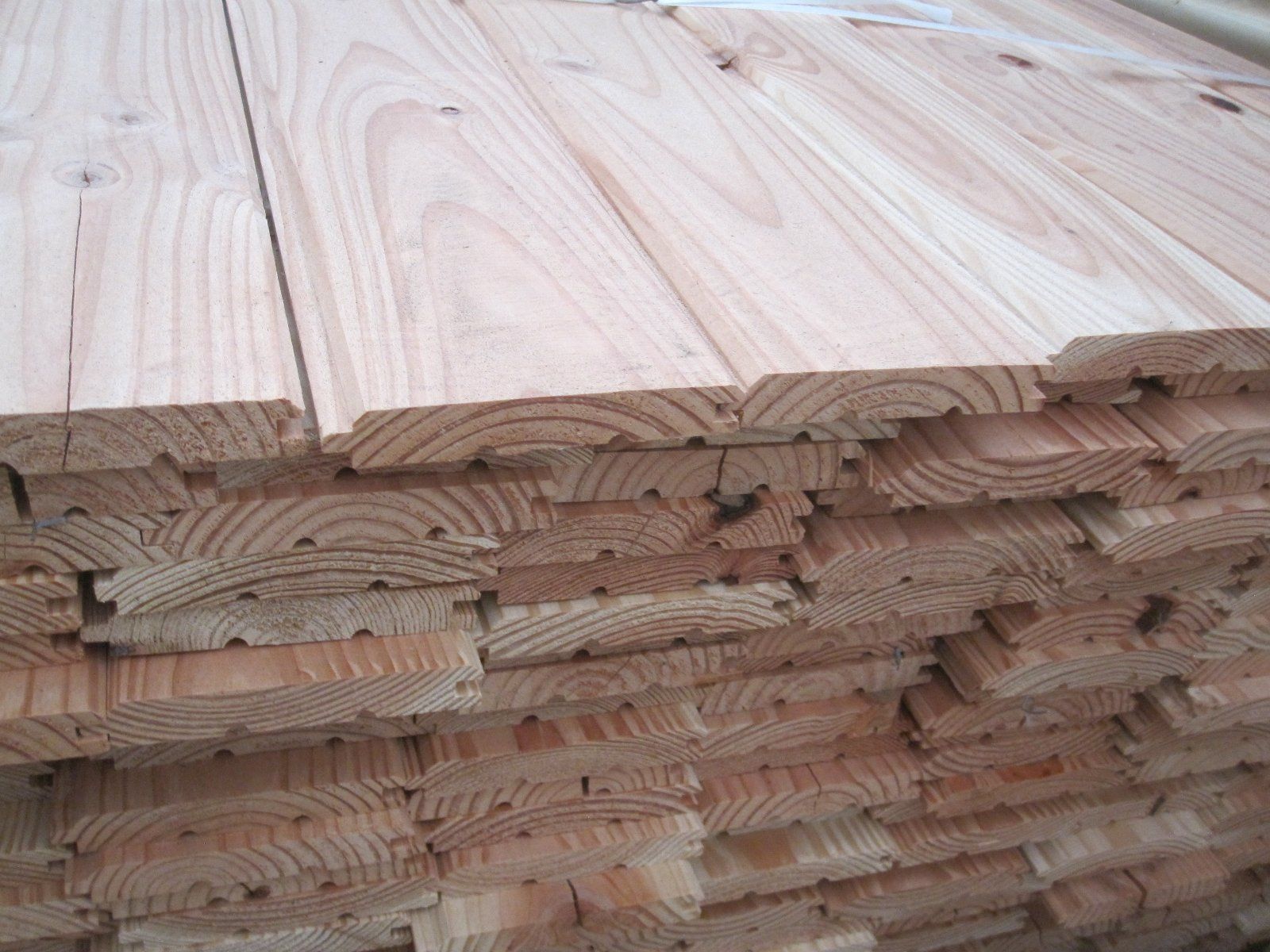 Douglasie Fasebretter 2.Wahl 19x121 mm