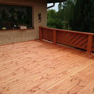 Komplettset Douglasie Terrassendielen 28×145 mm 2.Wahl beidseitig genutet