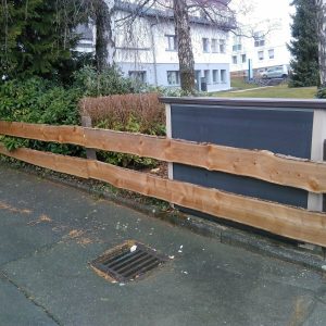 Bonanzazaun aus Douglasie Bohlenzaun Rancherzaun 24×225 mm Bonanzazaun aus Douglasie Bohlenzaun Rancherzaun 24×225 mm
