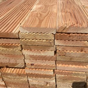 Douglasie Terrassendielen 2.Wahl 28×145 mm genutet / geriffelt