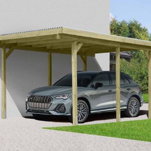 Einzelcarport Delta GRÜN