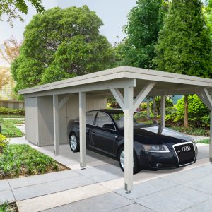 Geräteraum zu Einzelcarport Karl 2 / 23,1 m²