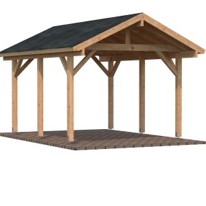 Einzelcarport mit Satteldach Robert 1 / 11,7 m²