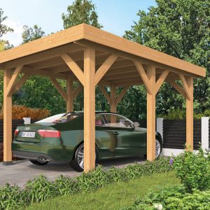 Einzelcarport Sloten aus Douglasie