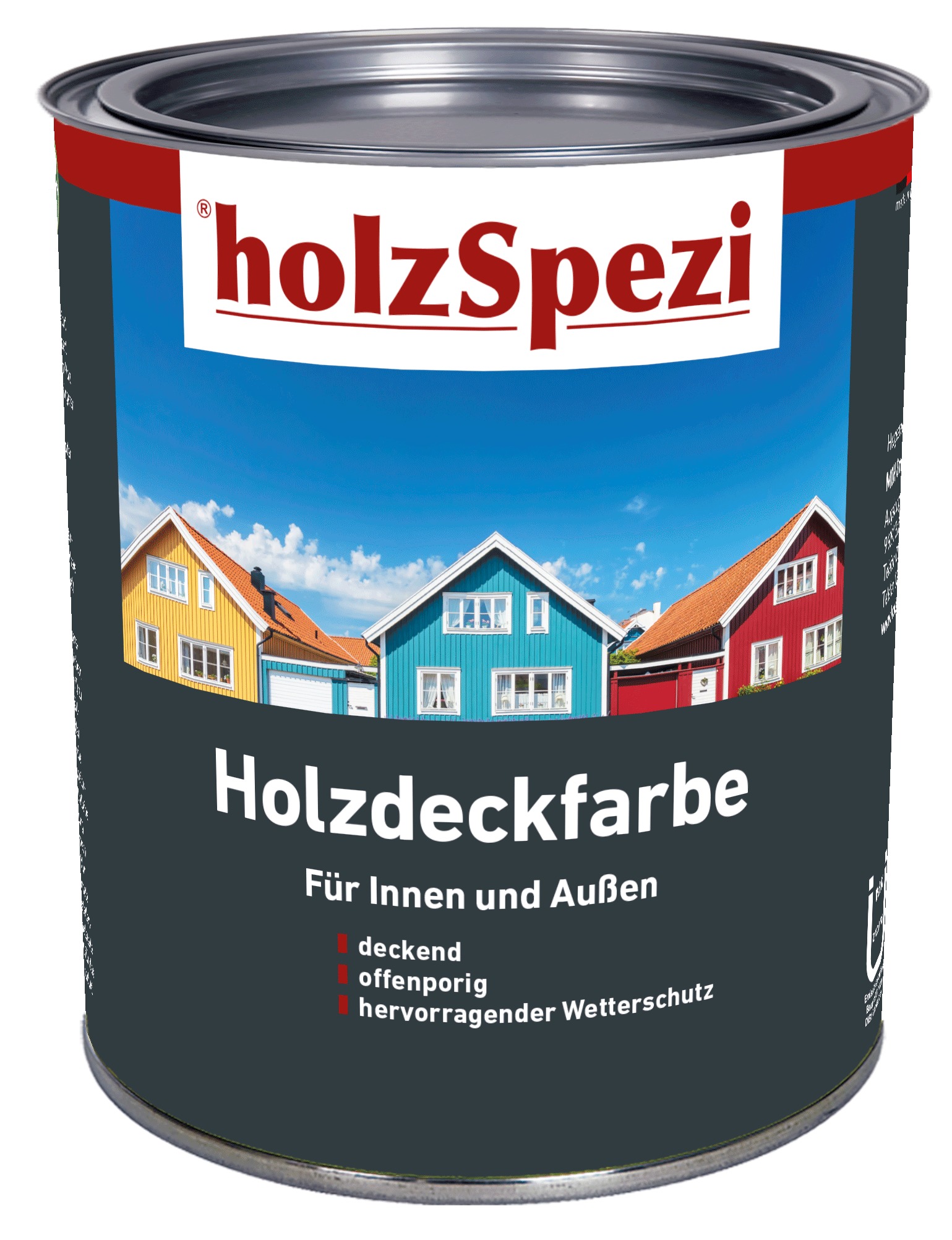 Holzdeckfarbe für Innen und Außen