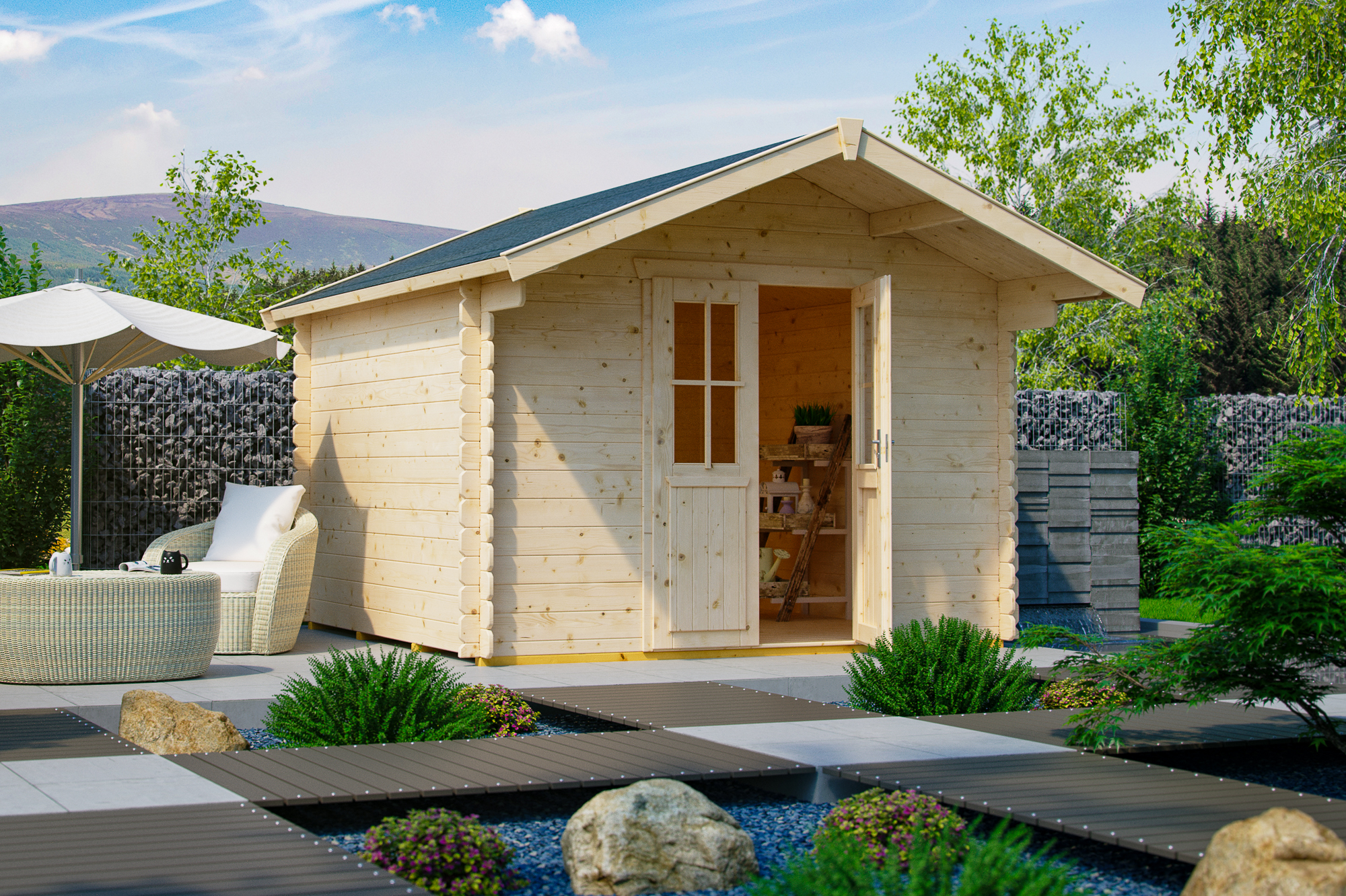 Gartenhaus Faro 2 Classic