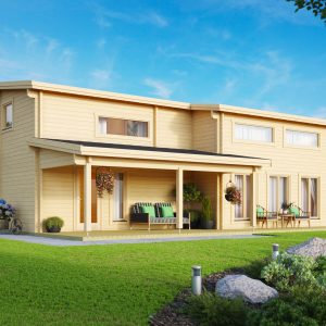 Ferienhaus Mekong ISO mit 2 Stockwerken Ferienhaus Mekong ISO mit 2 Stockwerken